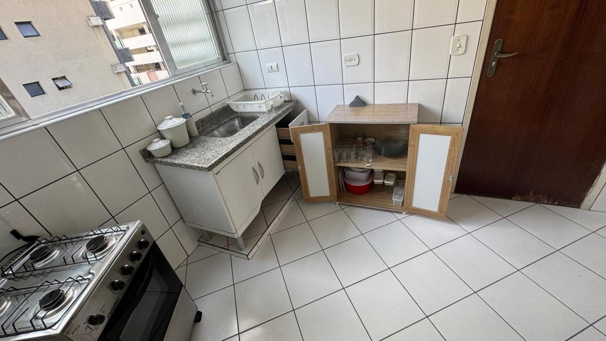 Apartamento Uma Quadra Da Praia Das Asturias Guarujá Exteriör bild