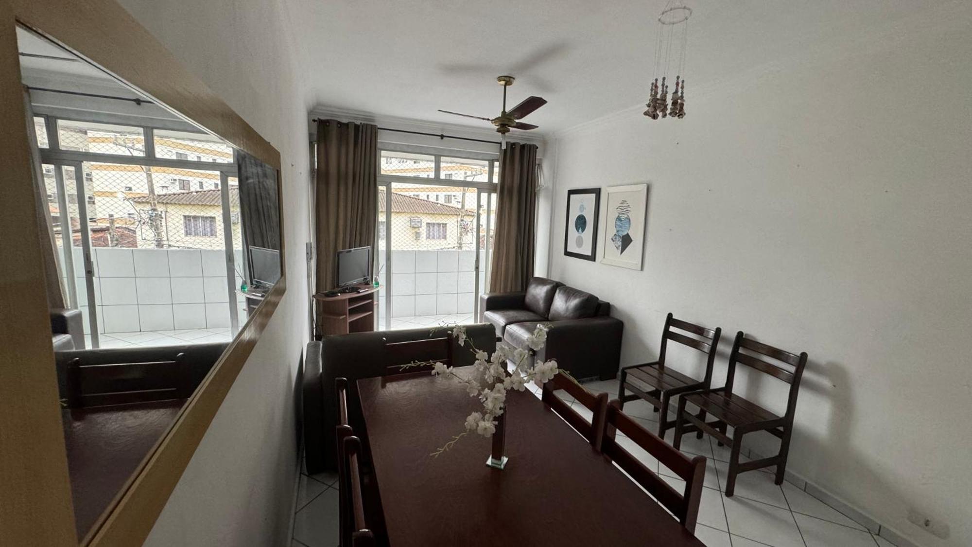 Apartamento Uma Quadra Da Praia Das Asturias Guarujá Exteriör bild