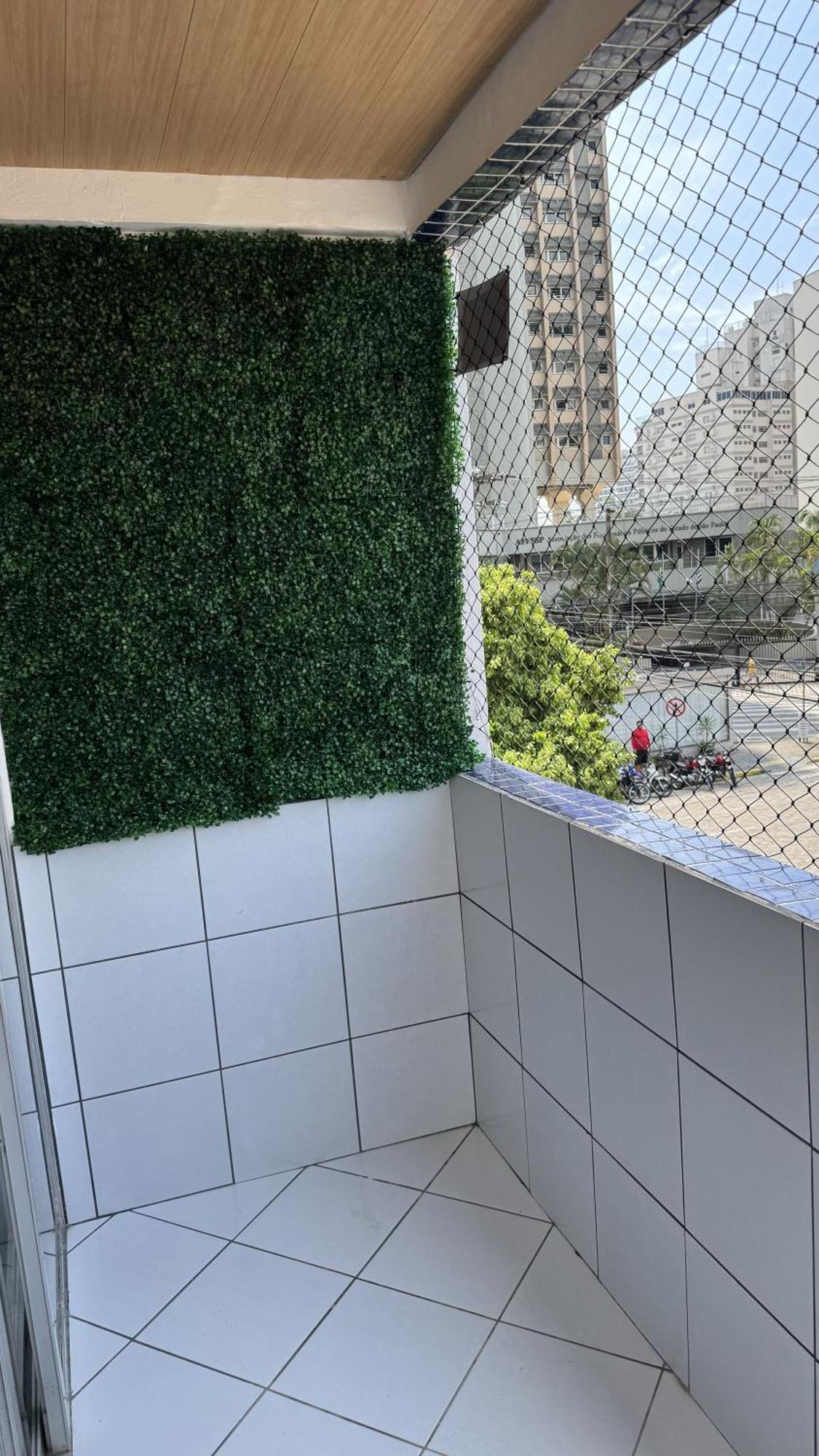 Apartamento Uma Quadra Da Praia Das Asturias Guarujá Exteriör bild